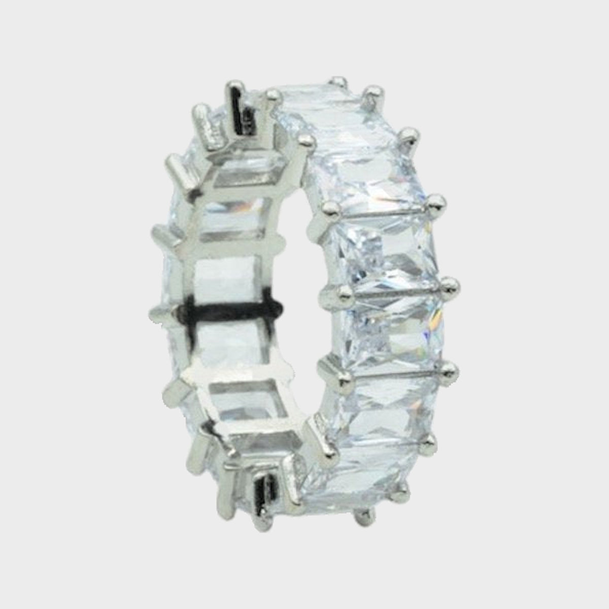 Baguette Ring Silver