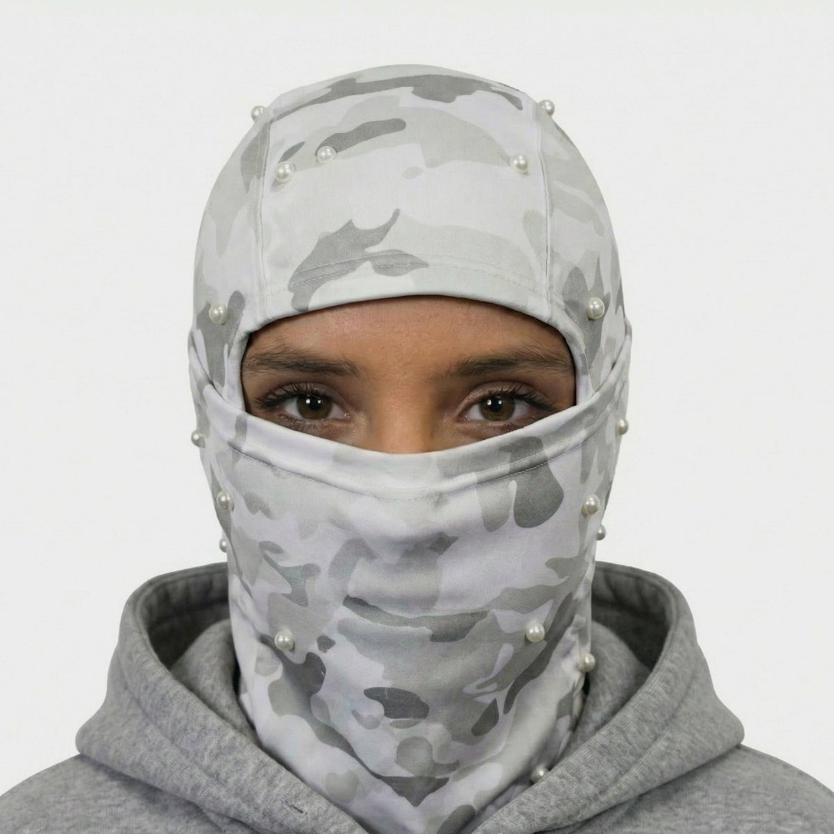 Pearl Balaclava White