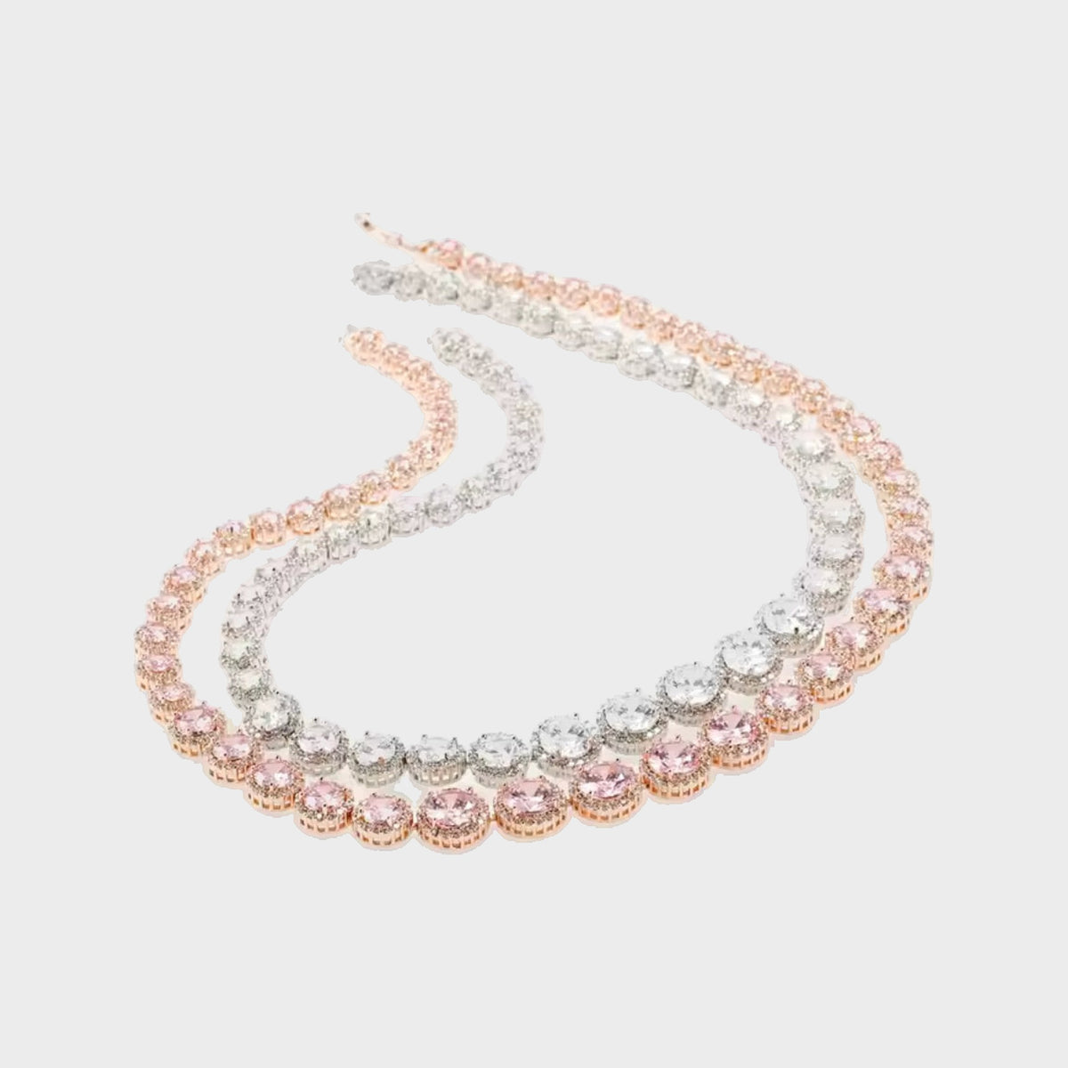 Tennis Chain Pink