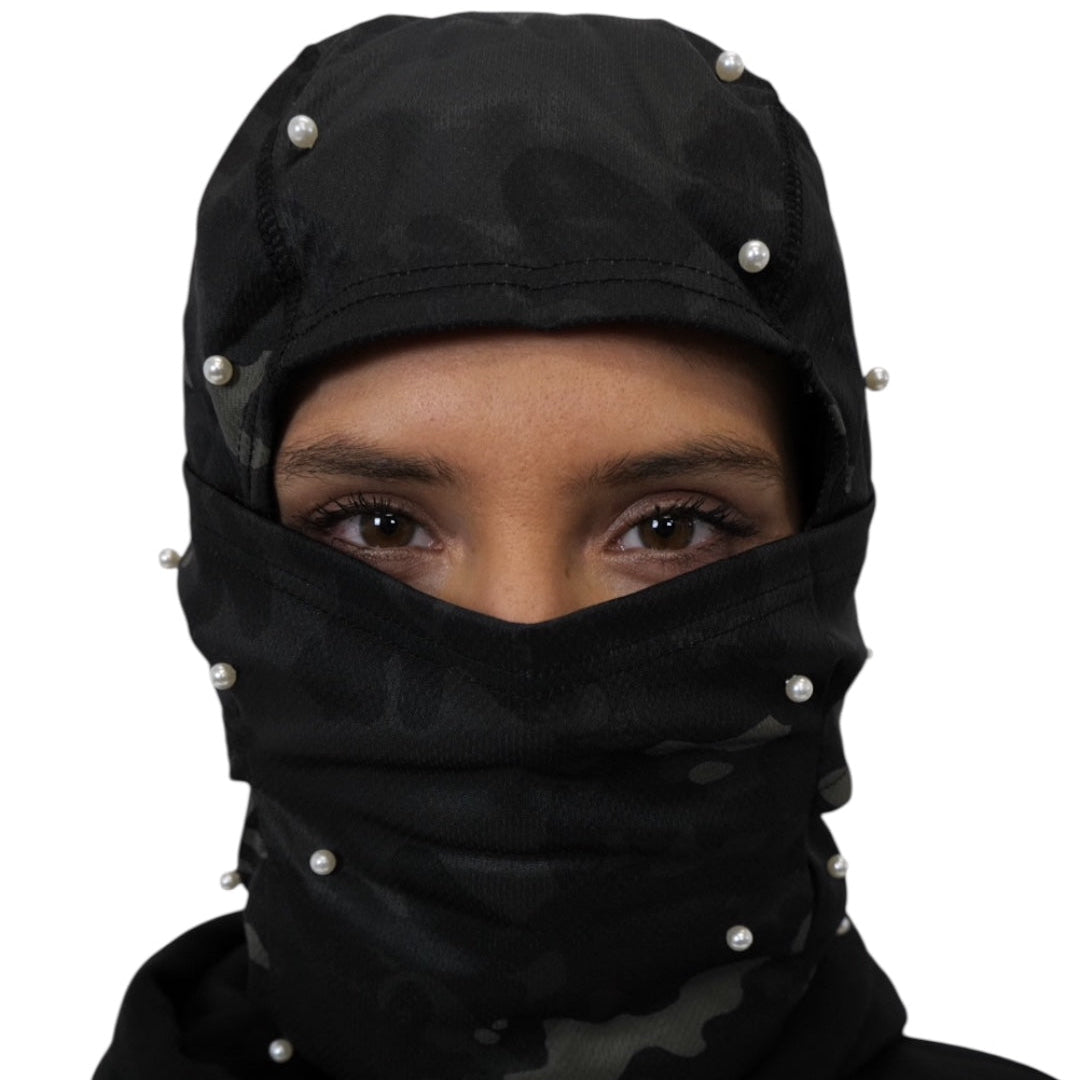 Pearl Balaclava Black