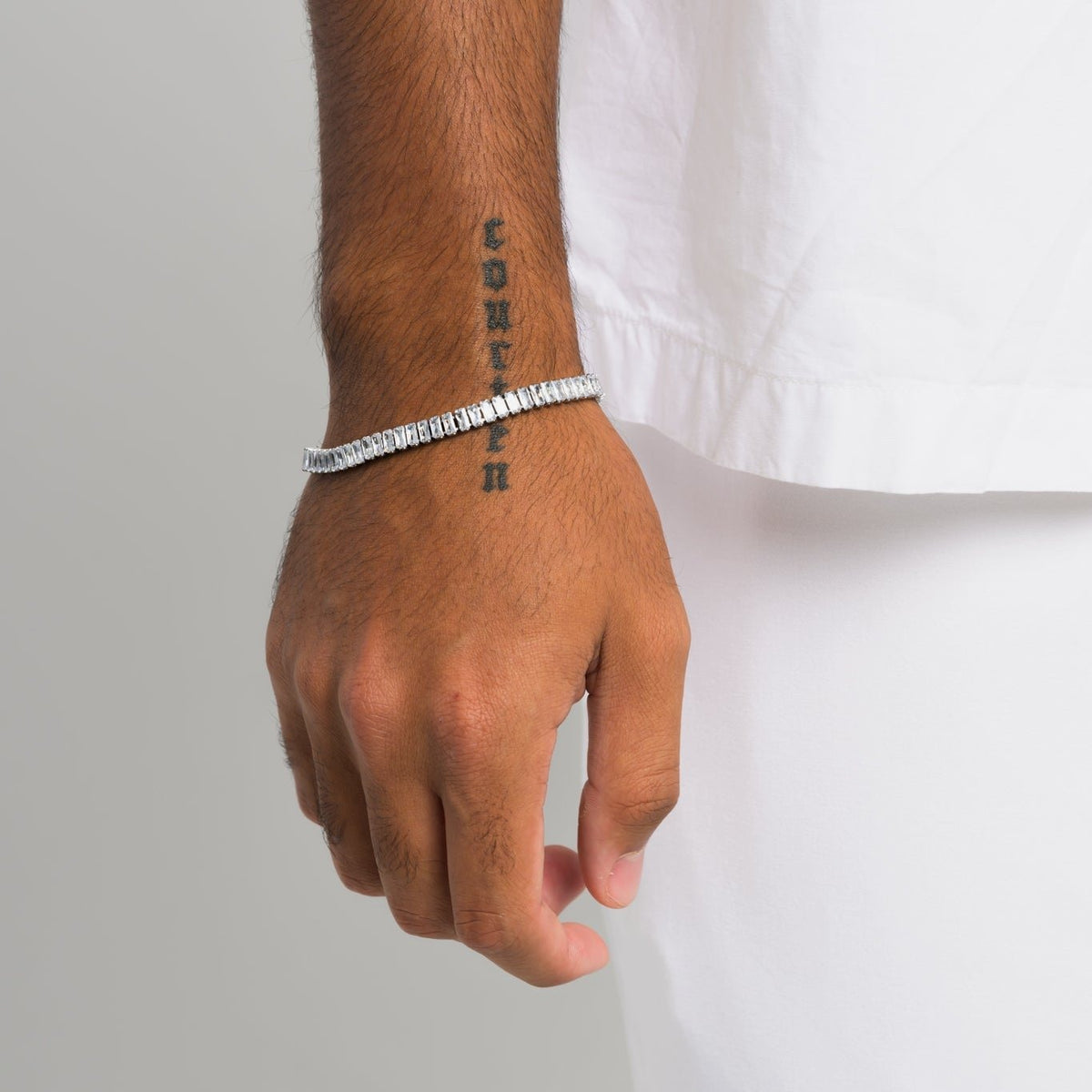 Baguette Bracelet Silver