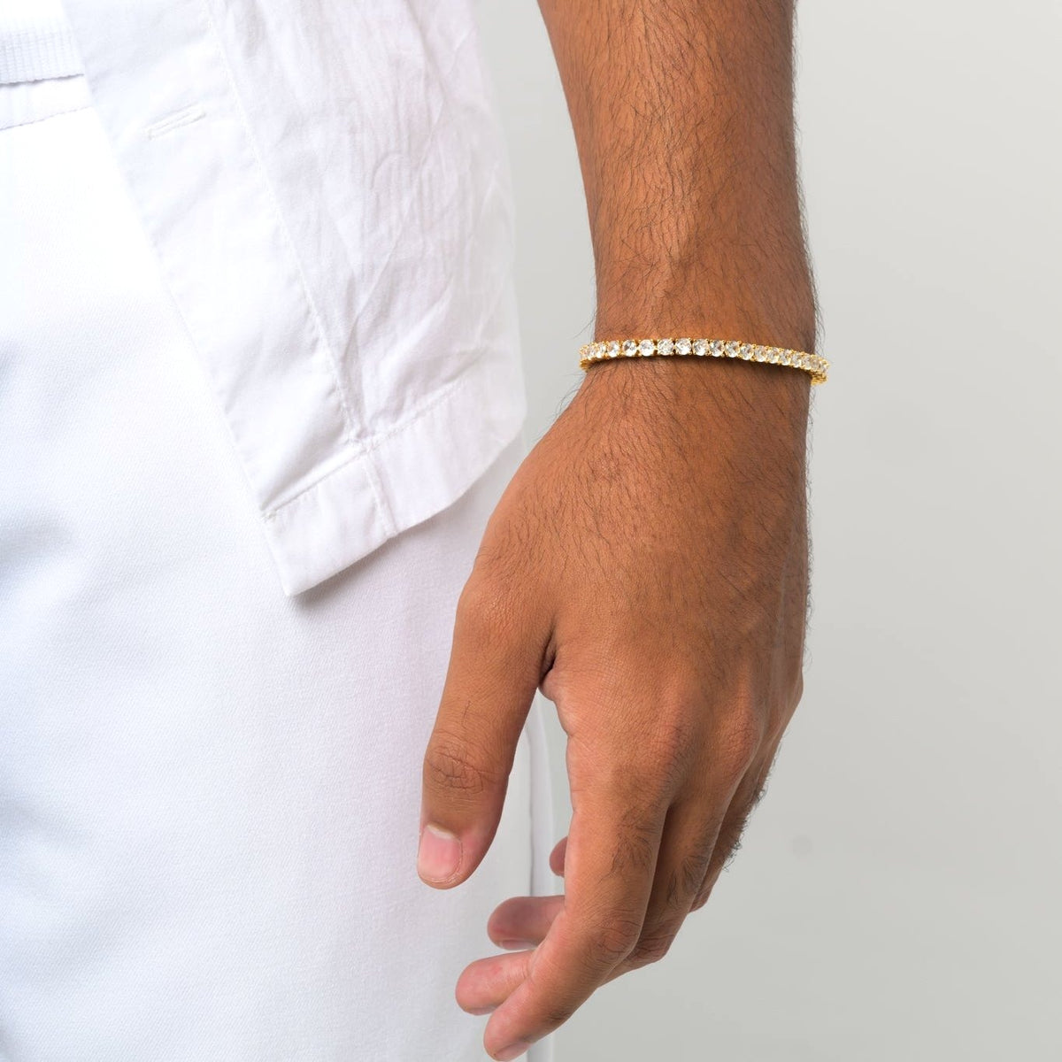 Tennis Bracelet Gold 4mm