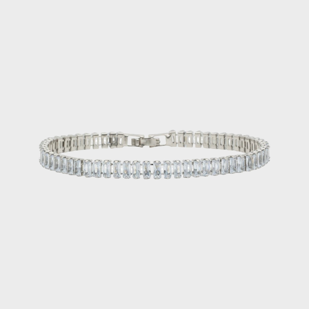 Baguette Bracelet Silver