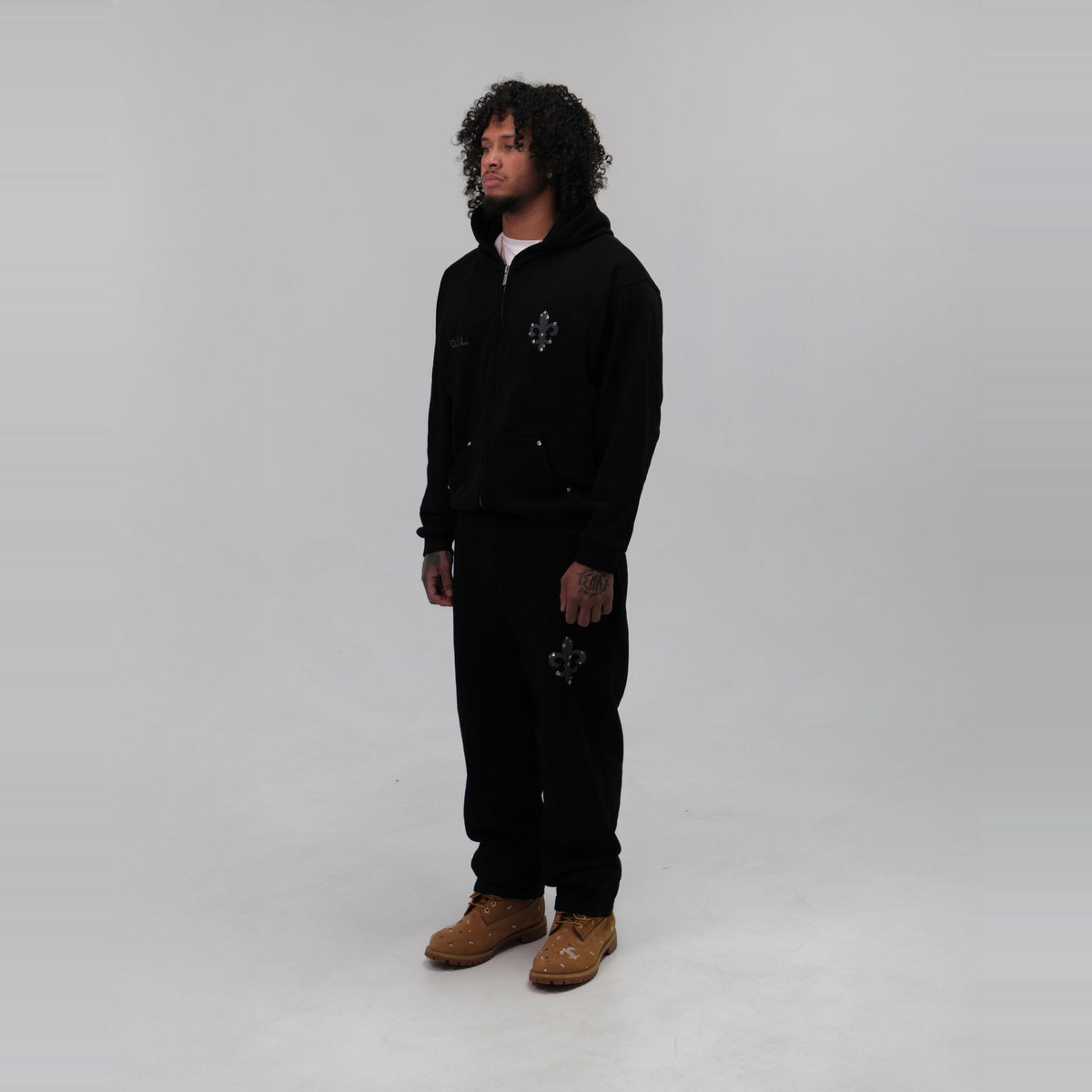 Diamond Sweatpants Black