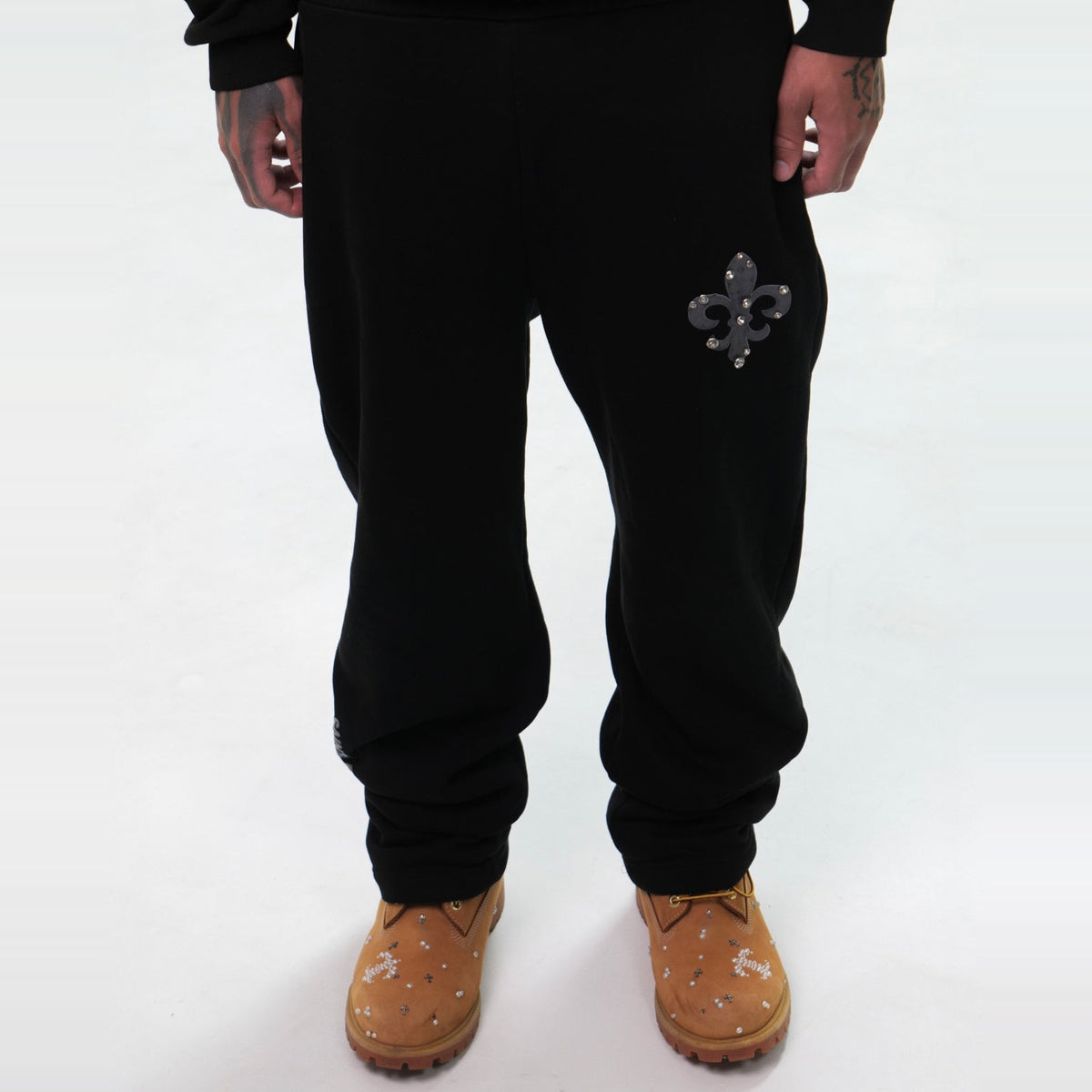 Diamond Sweatpants Black